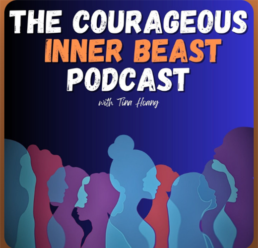 Courageous inner beast podcast talking to julia about eating disorders, her journey and how to recover from anorexia