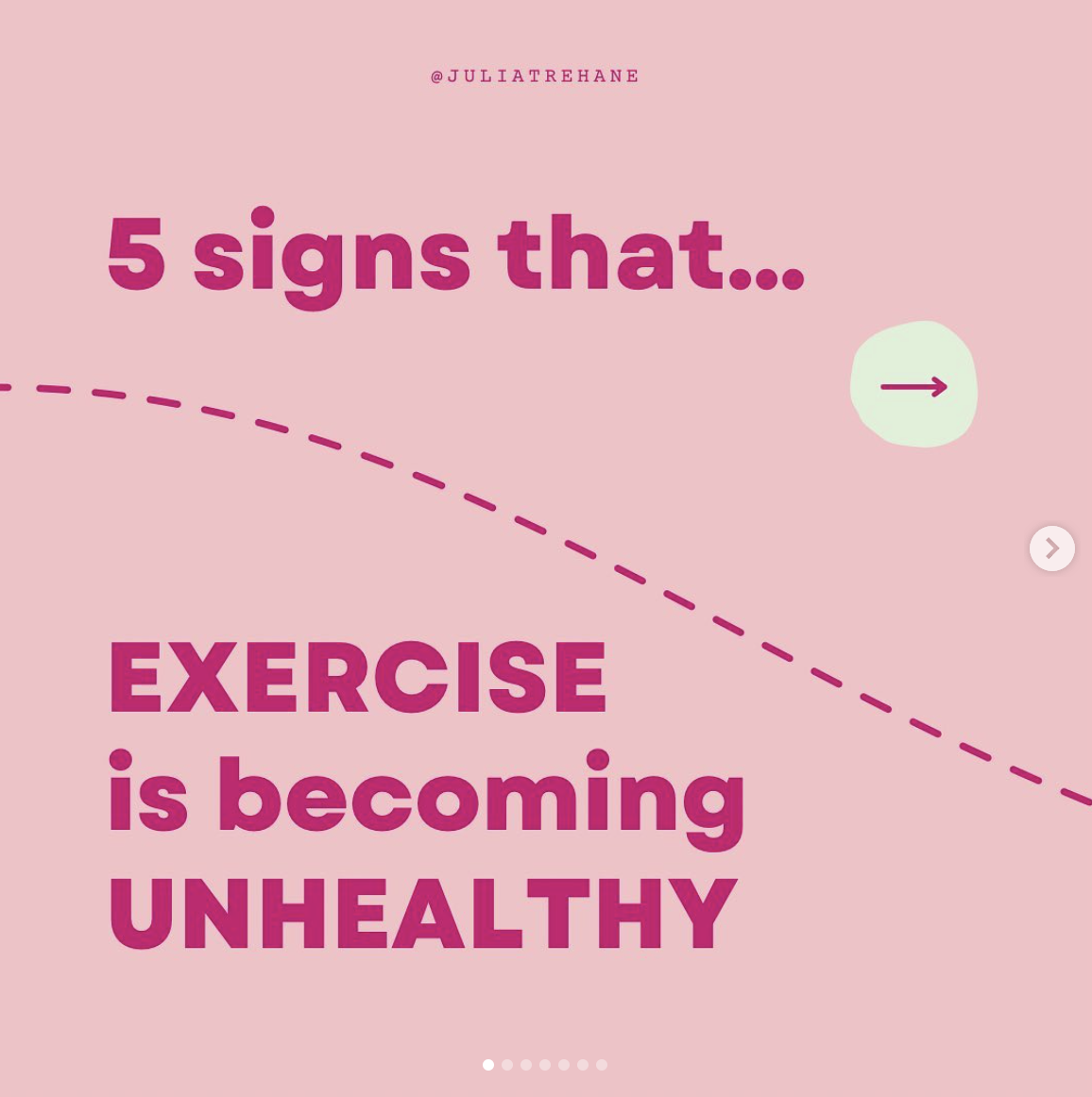 signs that I'm addicted to exercise