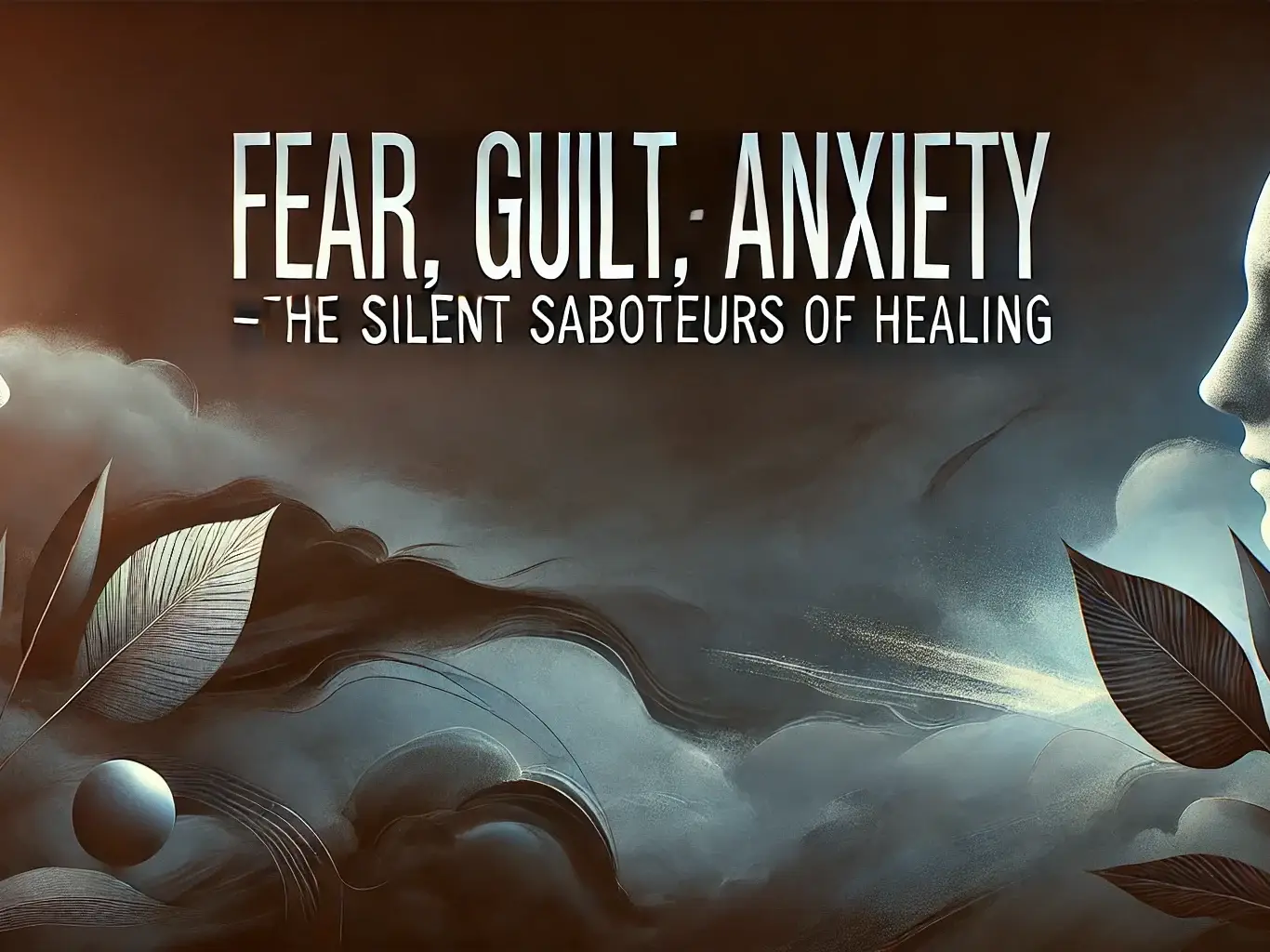 fear, guilt, anxiety - The 3 saboteurs of eating disorder recovery